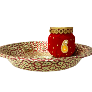 meenakari kanyadanam thatta and chembu set
