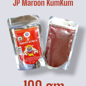JP brand maroon kumkum 100 gm