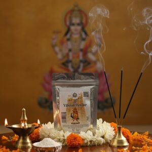 JP Pure Vibhuti Powder (Bhasma/Thiruneeru) – Holy Ash for Pooja, Shiva Tilak & Rituals