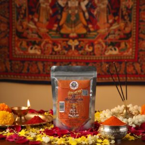 JP Sindhuram / Sindoor Powder for Pooja, Daily Rituals, and Marriage Ceremony(100gm)