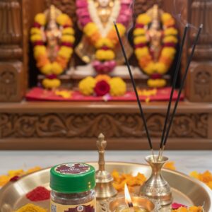 JP Javadhu Powder - Divine Herbal Fragrance for Pooja and Personal Use