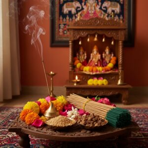 Premium Loban Dhoop Sticks (Bamboo-Free) with FREE Stainless Steel Incense Burner/Dhoop Dani (1kg)