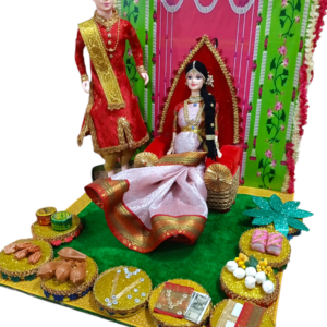 Traditional indian baby shower/ seemantham theme doll sets
