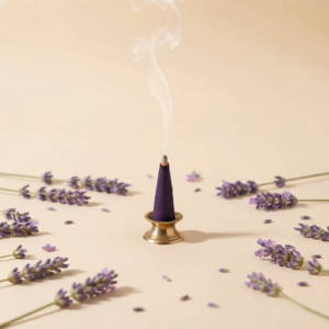 JP Cone Dhoop – Lavender (250 g, approx. 90 cones)