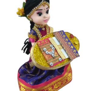Traditional Indian Theme Decor Dolls with Tray Set