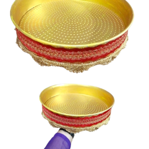 Ethnic  Mangalasnanam jalleda for haldi ceremony 14 inches (Mangalasnanam Jalleda)